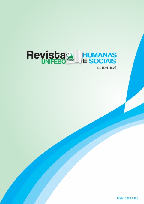 					Visualizar v. 1 n. 01 (2014): Revista UNIFESO - Humanas e Sociais
				
